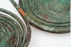 Foto von Bronzedoppelspiralnadel (NHMW-PRAE-002302)